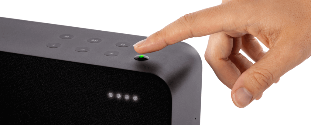Innovative privacy button with Braun Audio