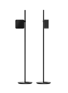 LE03 Black AUS, stereo pair with stands